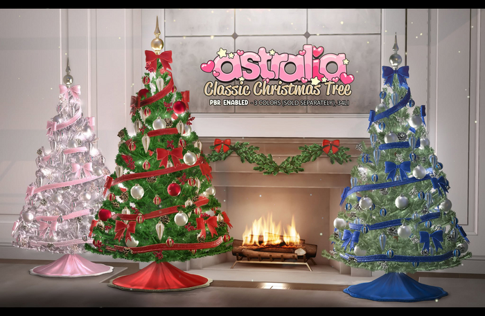 Astralia // Classic Christmas Tree (PBR) Red