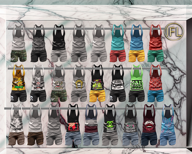 IFL_Kario_FLEX_Outfite (Tank&Short)
