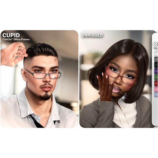 CUPID. "CIUCIU" Office Frames - (FATPACK)