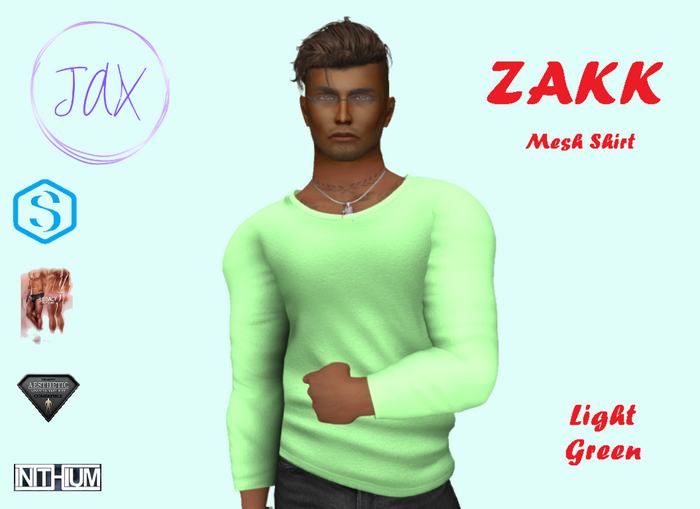 *JAX* ZAKK SHIRT - LEGACY - LIGHT GREEN