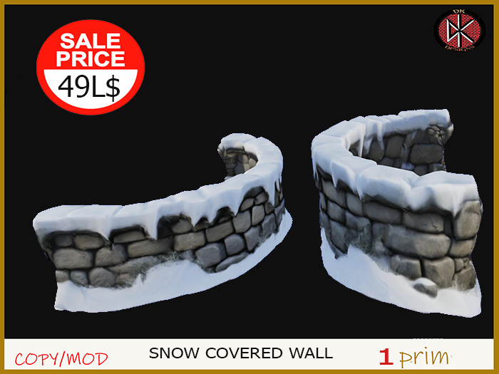 Snow wall