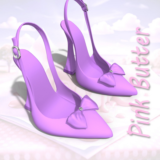 Lilac Bow Heels LARAX