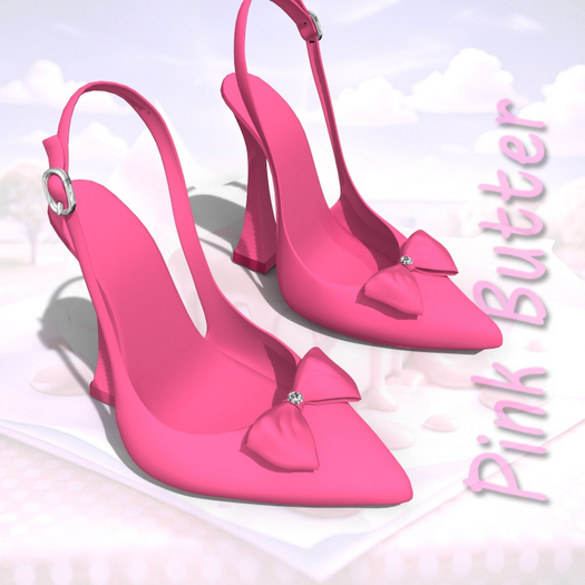Pink Bow Heels LARAX