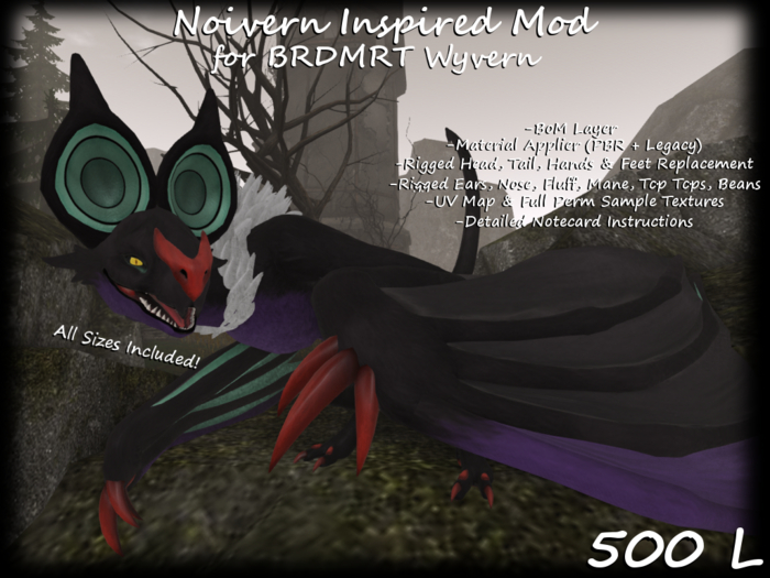 Noivern Inspired Mod for BRDMRT Wyvern