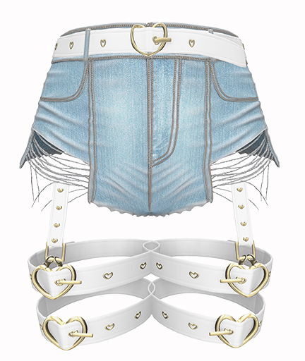 *CK* Promiser shorts DENIM LIGHT