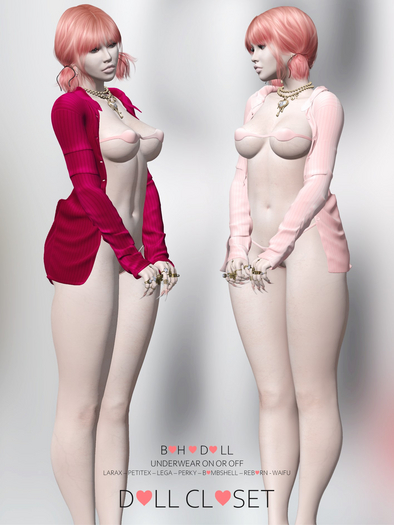 ~DOLL CLOSET~ BOHO DOLL FATPACK