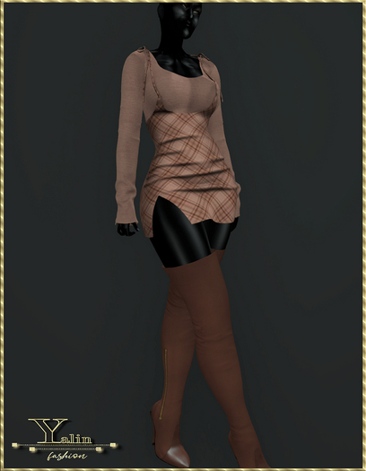 Yalin Fashion MAUREEN Rust 