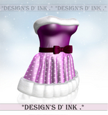 Xmas Dress Purple