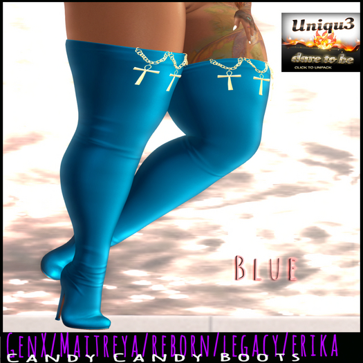 Uni-qu3 / Candy Candy - Blue   