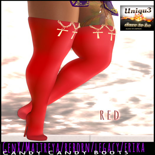 Uni-qu3 / Candy Candy - Red  