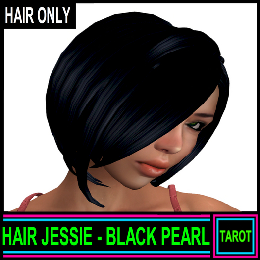 HAIR JESSIE - BLACK PEARL - FULL PERM