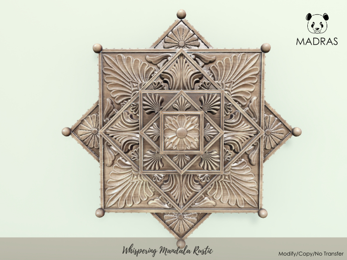 MADRAS Whispering Mandala Rustic