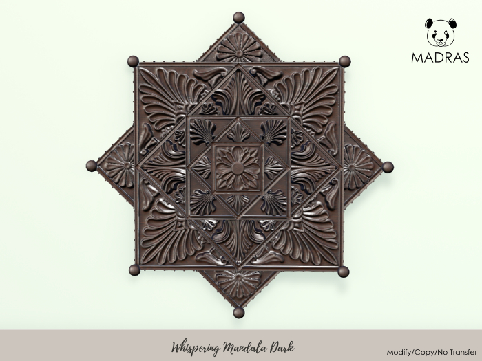 MADRAS Whispering Mandala Dark