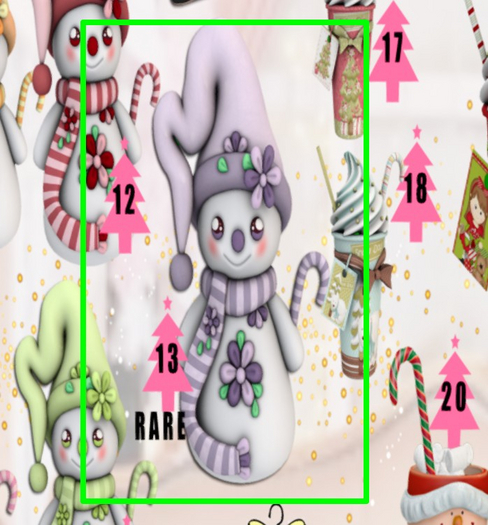 13 -CUTE FOR YOU - CHRISTMAS- RARE