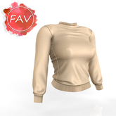 Beige Sweat Shirt Kupra