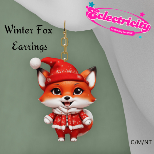 Winter Fox Earrings