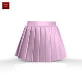 Baby Kupra Pleats Skirt
