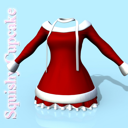 Red Winter Dress LARAX PETITE