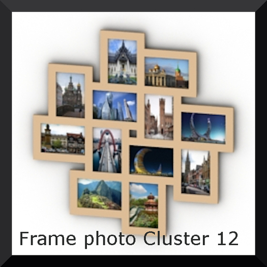 Photo Frame for 12 Pictures 