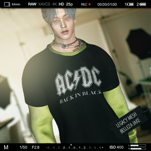 KESHI - AC/DC Black - LEGACY - BELLEZA JAKE