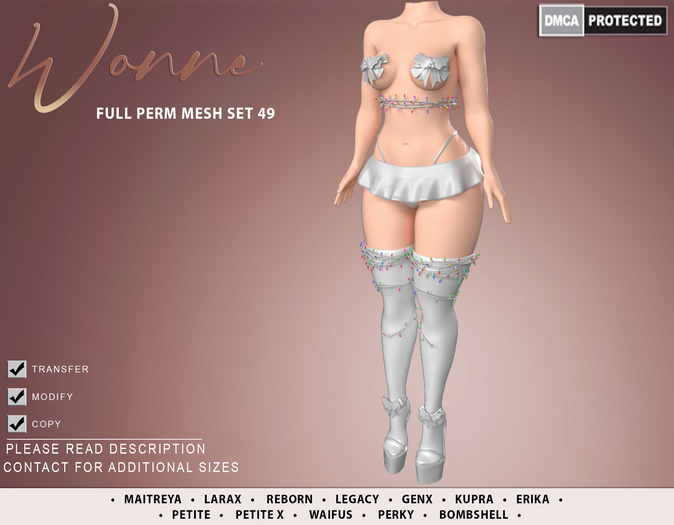 WONNE (49) Full Perm Mesh
