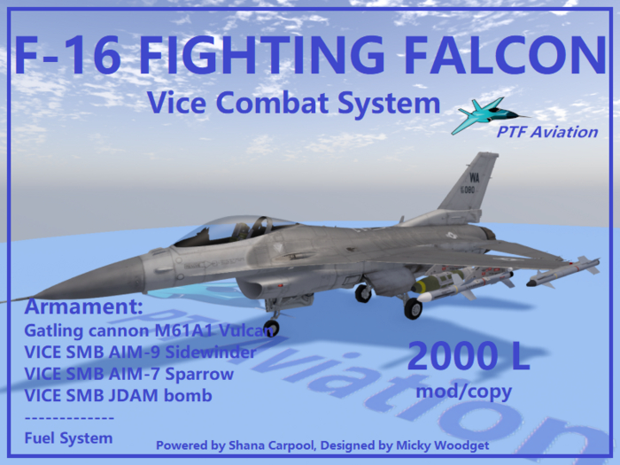 PTF -  F16  Fighting Falcon
