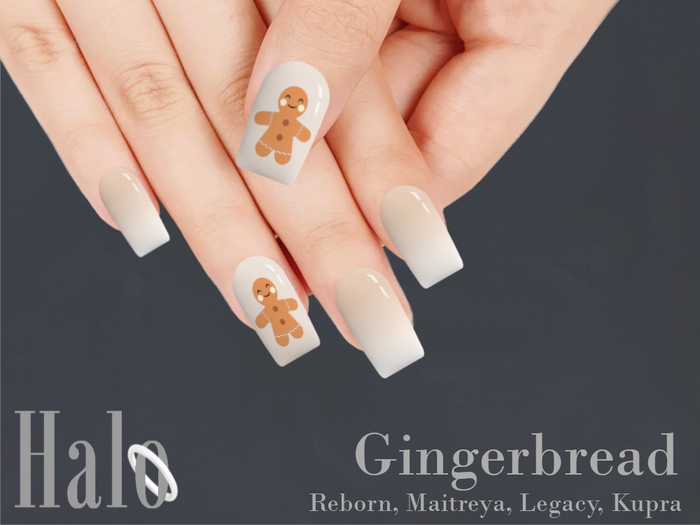 Halo Nails - Gingerbread