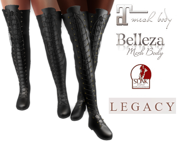 *TH* High boots Black