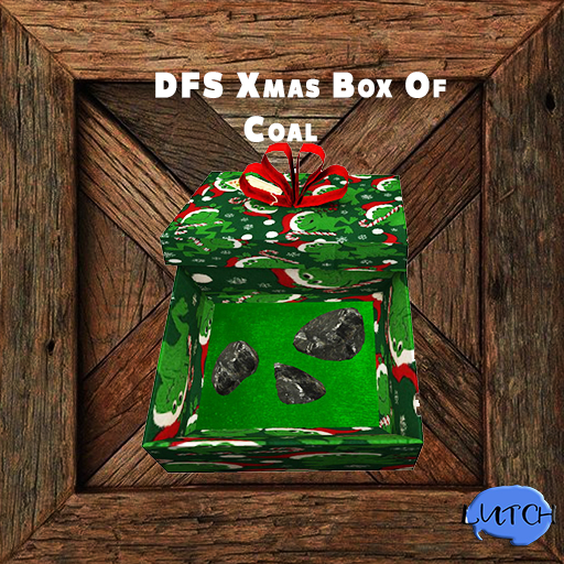 DFS Xmas Box Of Coal