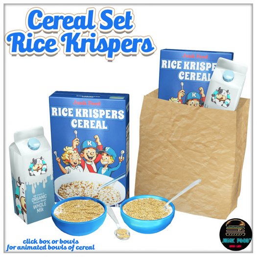 Junk Food - Cereal Set (Rice Krispers) 