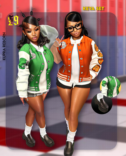 MR9. Keya Outfit Pack (Kupra)