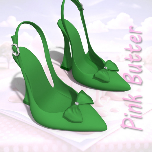 Green Bow Heels LEGACY