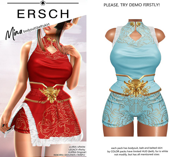 ERSCH - Mina Suit -blue-
