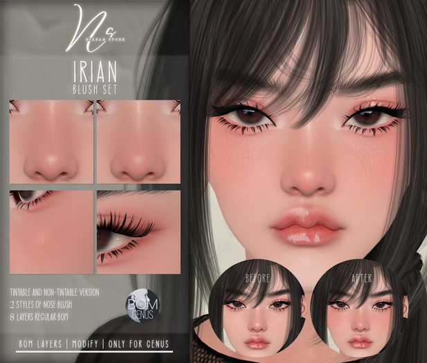 NIASAM'Store - Irian Blush Set (Genus Regular BOM)