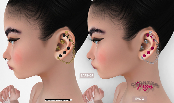::DartX3 Earring EVO x :: 