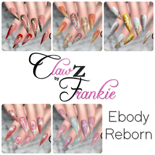 ~Clawz by Frankie~ Christmas Collection - EBODY REBORN
