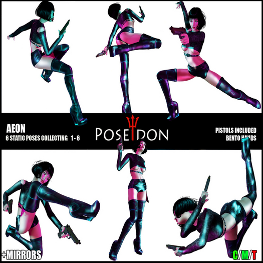 Aeon Poses #1-6 BENTO