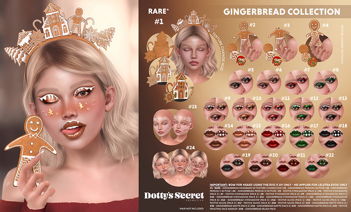 Dotty's Secret - Gingerbread Collection [FATPACK]