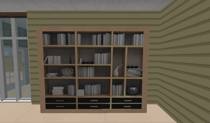 Bookcase 01 by JJ Design