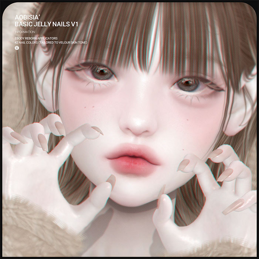 Aobisia :: Basic Jelly Nails V1