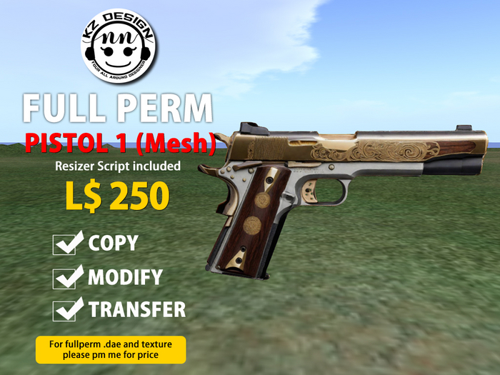 (Boxed) Fullperm KZ Pistol 1