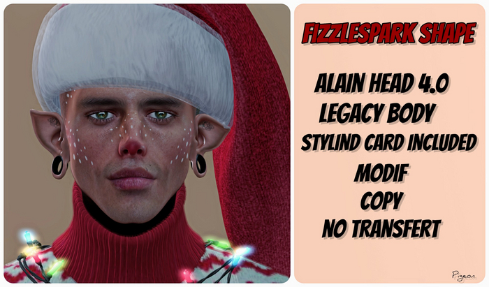 *PIGEON* Fizzlespark Shape