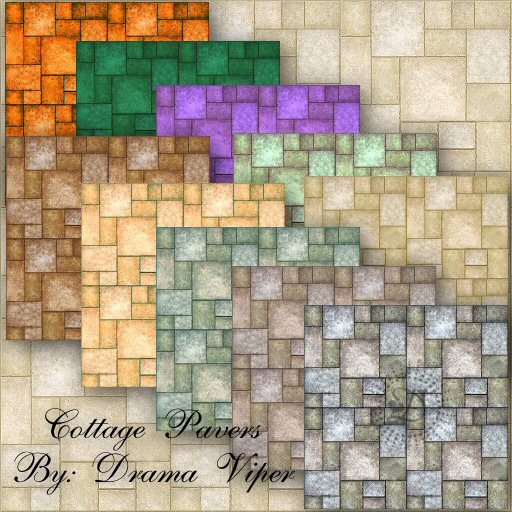 Drama's Designs- Cottage Pavers