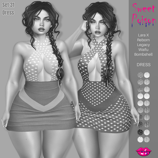 Sweet Poison set 31 - Dress - DEMO