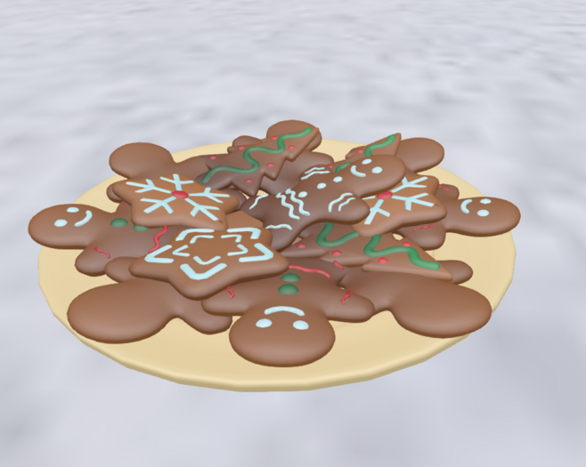 @MA@  Christmas Kawaii Gingerbread Cookies