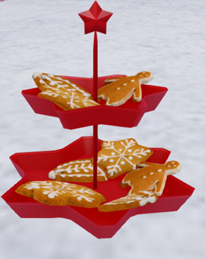 @MA@ Christmas Cookies on Star Stand