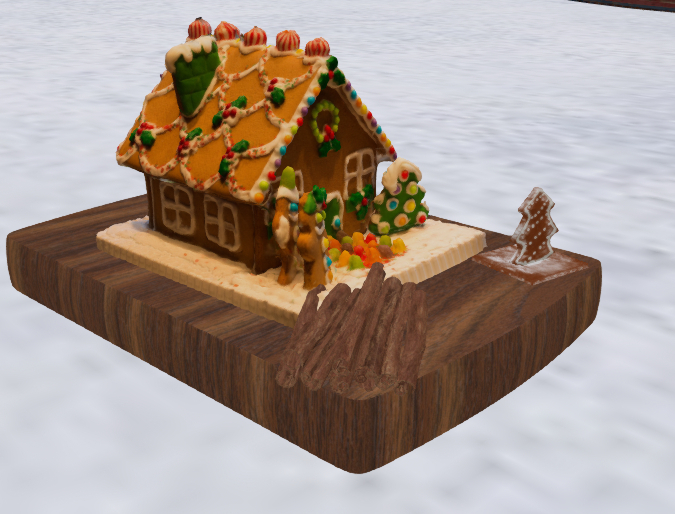@MA@ Christmas Gingerbread House cake