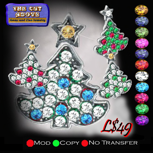 The Cut Above Christmas Tree Pin Box