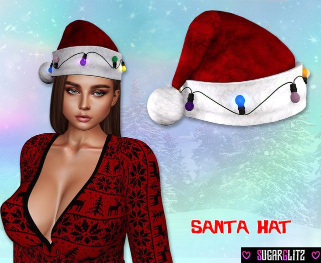 SugarGlitz - Santa Hat