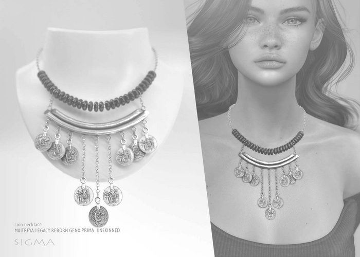 SIGMA Coin necklace DEMO 